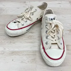 CONVERSE ALL STAR/コンバース オールスター ローカット スニーカー ホワイト 4(23cm相当) キャンバス 汚れ有[OK03320]