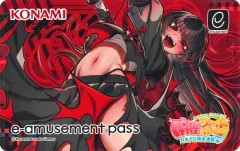 【中古】キャラカード シゴロヌキ・ジュン(通常衣装) オリジナルe-amusement pass 「麻雀ファイトガール」 プレゼントキャンペーン品のサムネイル