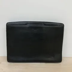 HARDY AMIES LONDON/ハーディエイミス クラッチバッグ/セカンドバッグ ブラック/黒 ロゴ刻印[OF02558]のサムネイル