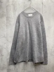 JOURNAL STANDARD ジャーナルスタンダード LAHN COMBI ウールナイロン ニット セーター クルーネック 長袖 sizeL/グレー ■◇ メンズのサムネイル