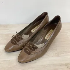 madras/マドラス パンプス レディース ブラウン リボンモチーフ サイズ6(24cm相当) MADE IN JAPAN 日本製[OF02422]のサムネイル