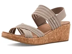 スケッチャーズ レディース シューズ ヒール SKECHERS Arch Fit Beverlee 20 Bali Vibes Taupe トープのサムネイル