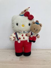 ハローキティ ぬいぐるみ キーホルダー付き 大阪食い倒れ レア - メルカリ