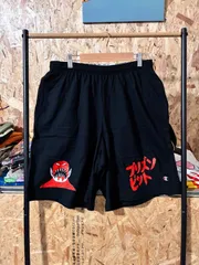 MISHKA × Champion コラボ ハーフパンツ プリズンピット ブラック 新品未使用のサムネイル