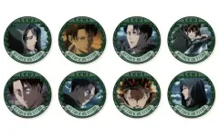 【中古】バッジ・ピンズ(キャラクター) 全8種セット 「進撃の巨人 トレーディング缶バッジ リヴァイスペシャル Part1」