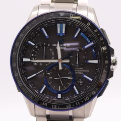 カシオ オシアナスManta OCW-S400-2AJF ブルー(中古美品) - メルカリ