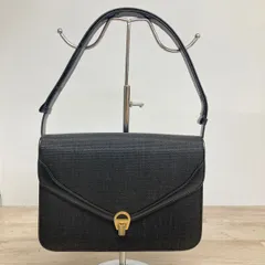 ホースヘア ショルダーバッグ ブラック/黒 GENUINE HORSE-HAIR W.GERMANY 西ドイツ製 レディース[OA04377]のサムネイル