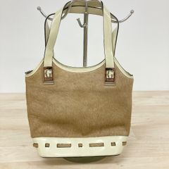 ヴィンテージ アイグナー】レザー ハンドバッグ 金具留め レトロ 古着 