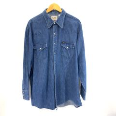 エスク様専用 Lee RIDER SHIRT 16 L 復刻 50s 濃紺 - メルカリ