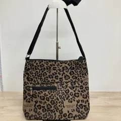 Valentino Rossa Moda Italy ショルダーバッグ レオパード柄/ヒョウ柄 茶系×黒 レディース 斜め掛け カバン[OL00085]のサムネイル