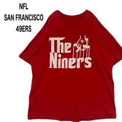 49ers ヴィンテージ Tシャツ 90s USA製 NFL XL 赤 - メルカリ