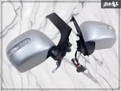 スズキ純正 MH21S MH22S ワゴンR ドアミラー サイドミラー カバー付 左右 5ピン+2本 シルバー MJ21S MJ22S AZワゴンのサムネイル