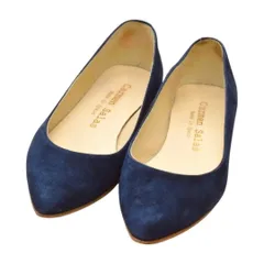 カルメンサラス Carmen Salas AZUL パンプス ポインテッドトゥ フラット スウェード 35サイズ ネイビー レディース s_z F-LSHOE4332のサムネイル
