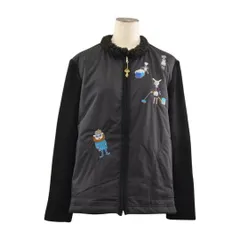 アルベロベロ ALBEROBELLO ジャケット 中綿 ニット ブラック ポリエステル レディース F-L8543のサムネイル