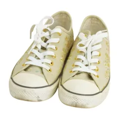 フランシュリッペ franche lippee スニーカー ネコ刺繍 ローカット Lサイズ ベージュ レディース F-LSHOE5126のサムネイル