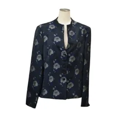 アンクライン ANNE KLEIN ノーカラーコート ブラック サイズ 10 レディース F-L8475のサムネイル