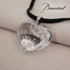 ゲラン × バカラ ネックレス 2003年限定 桜 ペンダントトップ