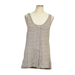 ポールスミス Paul Smith PAUL タンクトップ ボーダー Mサイズ ピンク レディース s_z F-S1474のサムネイル