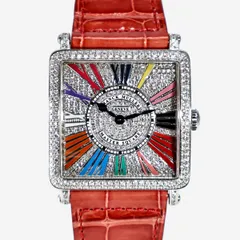 【FRANCKMULLER】【アフターダイヤカスタム】フランクミュラー マスタースクエア 6002MQZ 中古のサムネイル