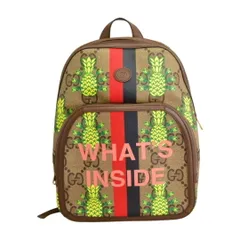 グッチ GUCCI GGプラス GGスプリーム ジャンボGG リュックサック ベージュ 636654 メンズ F-YA1160のサムネイル