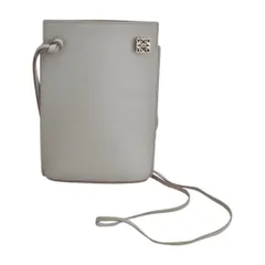 ロエベ LOEWE アナグラム ダイスポケット ショルダーバッグ ショルダーポーチ クラシックカーフ レザー グレー レディース F-YA1187のサムネイル