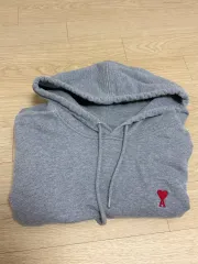 AMI アミ スモール ハート ロゴ WHO Tシャツ グレーのサムネイル