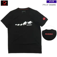 マムート / QDロゴプリントTシャツAFメンズ ブラック［00255］ XL(日本3L)のサムネイル