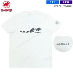 マムート / QDロゴプリントTシャツAFメンズ ホワイト［00473］ 3XL(日本5L)のサムネイル