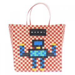 MARNI アニマルバスケット グレーモンキー トートバッグ カゴバッグ