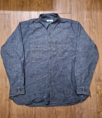 K◇KING KOLE 60~70's シャンブレーシャツ ヴィンテージ グレー - メルカリ