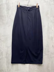 MaxMara マックスマーラ イタリヤ製 無地 ロング タイト スカート size40/紺 ■◇レディースのサムネイル
