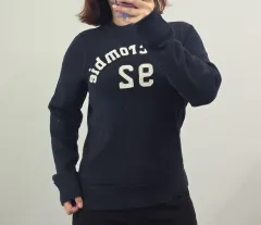フリップ キッズ XL / アバクロンビー 起毛 スウェット ディープネイビーのサムネイル