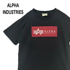 アルファインダストリーズ ALPHA INDUSTRIES ボックスロゴTシャツ Mのサムネイル