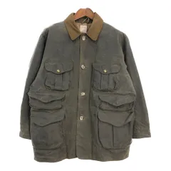 USA製 FILSON フィルソン オイルドハンティングジャケット ブラウン (メンズ L) 中古 古着 R6538のサムネイル