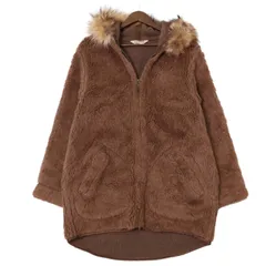 70年代 L.L.Bean エルエルビーン エスキモージャケット ボアジャケット アウトドア ブラウン (レディース L) 中古 古着 A2373のサムネイル