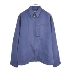 90年代 Polo by Ralph Lauren ポロ ラルフローレン リネンスイングトップ ネイビー(メンズ S)中古 古着 V5997のサムネイル