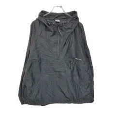 90年代 OLD NAVY オールドネイビー ナイロン アノラックパーカー ブラック(メンズ M)中古 古着 V7522のサムネイル