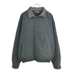 90年代 NAUTICA ノーティカ リバーシブル フリース スイングトップ ブラック(メンズ XL)中古 古着 V7992のサムネイル