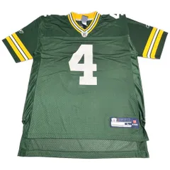 新品タグ付き Reebok リーボック NFL グリーンベイ・パッカーズ ユニフォーム プロチーム アメフト グリーン(メンズ L)中古 古着 Y0730のサムネイル