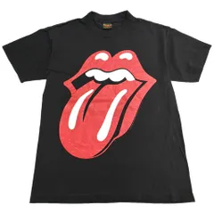90年代 USA製 Rolling Stones ローリングストーンズ VooDoo LOUNGE 半袖Ｔシャツ バンド ブラック(メンズ L)中古 古着 Y0796