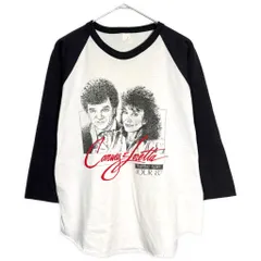 80年代 Conway Twitty & Loretta Lynn コンウェイ・トウィッティ ロレッタ・リン 1987 ツアーＴシャツ(メンズ S相当)中古 古着 Y0660のサムネイル