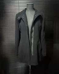 Tommy Hilfiger トミーヒルフィガー ゴールデン コーデュロイ ジップアップ ショート コート キルティング ハイネック チャイナ KARS パンクのサムネイル