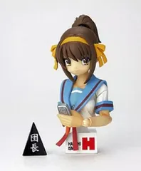 フィギュア 涼宮ハルヒの胸像コレクション ポニーテールVer.「涼宮ハルヒの憂鬱」コンプティーク2008年12月号付録【10日以内発送】のサムネイル