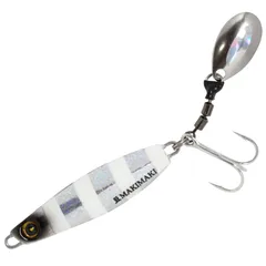 新品 ハヤブサ ジャックアイ 豆マキマキ 5g #5 シルバー青夜光ゼブラのサムネイル