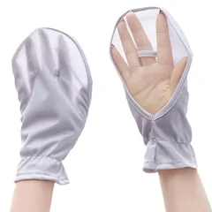 新品 [BLOOPIC] UVカット ハンドカバー 運転用手袋 ゆったり 両手用 手の甲 ショート丈 日焼け防止グローブ 紫外線対策 UPF50+ 薄手 通気性 おしゃれ 吸汗速乾 運転 釣り ゴルフ テニス アウトドア対応 男女兼用 (グレー)のサムネイル