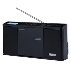東芝 AX-CR90K ブラック CDラジオ AM/FM ワイドFM対応 Bluetooth対応 ネオジウムスピーカー採用 声くっきり機能搭載 AXCR90Kのサムネイル
