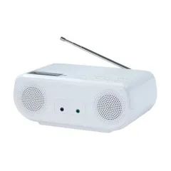 東芝 AX-CR30W ホワイト CDラジオ AM/FM ワイドFM対応 声くっきり機能搭載 AXCR30Wのサムネイル