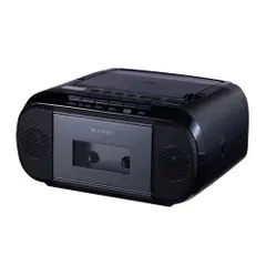 東芝 AX-KCR80-K ブラック CDラジカセ CDラジオカセットレコーダー 密閉型高磁力スピーカー搭載 Bluetooth受信機能 AM/FMワイドFM対応 AXKCR80Kのサムネイル