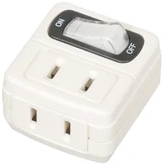 ヤザワ Y02FU210WH ホワイト 省エネタップ2個口 Y02FU210WHのサムネイル