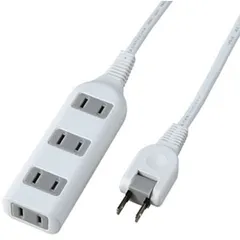 ヤザワ 耐トラ付タップ 4個口 1m Y02S401WH ホワイト Y02S401WHのサムネイル